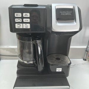 HAMILTON BEACH FLEX BREW - Single Serve & 12 cup Brewer  K Compatible